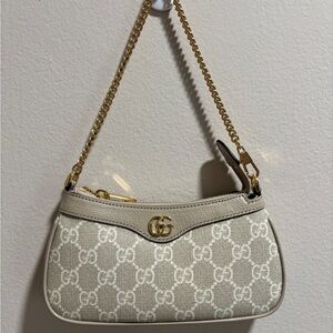 Gucci Women’s Ophidia Mini Bag White